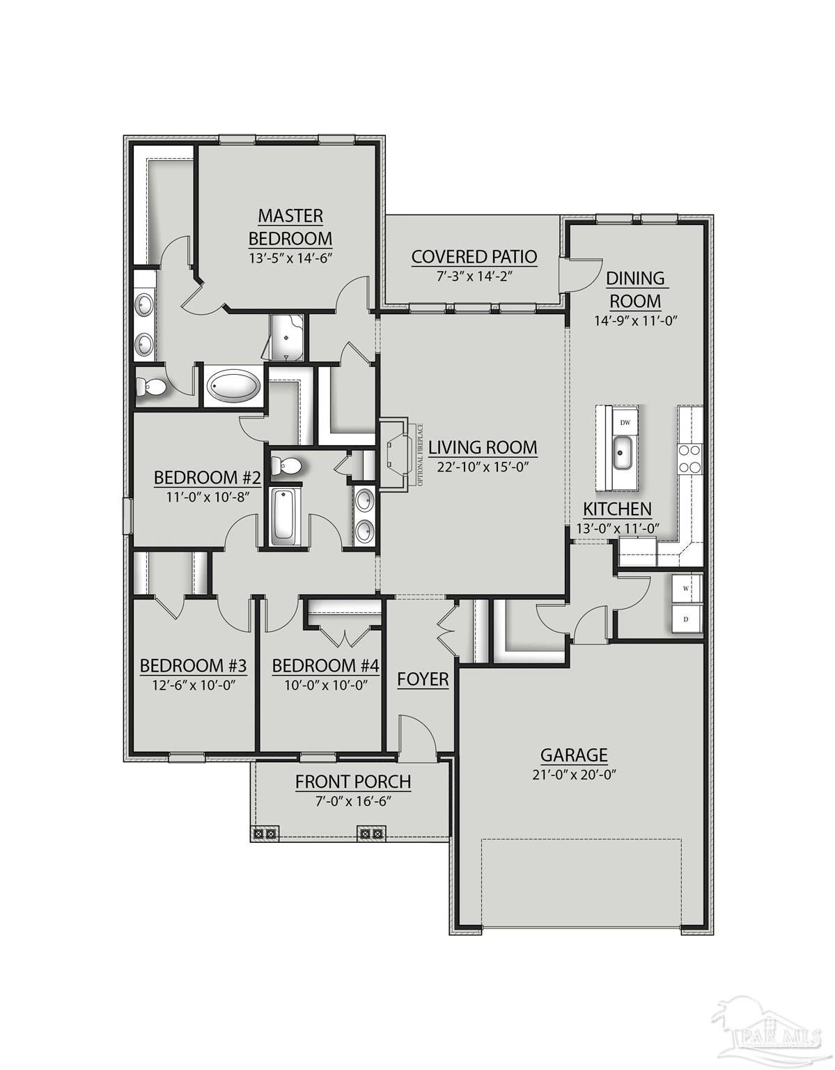 2746 W Kingsfield Rd #12-3 (lot#), Cantonment, FL 32533 photo