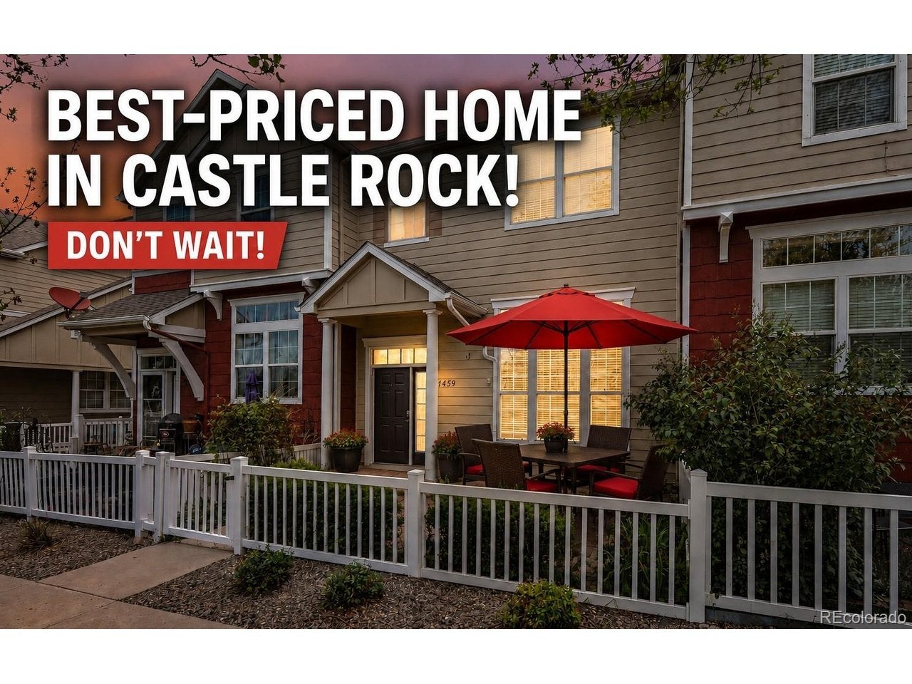 1459 Thunder Butte Rd, Castle Rock, CO 80109