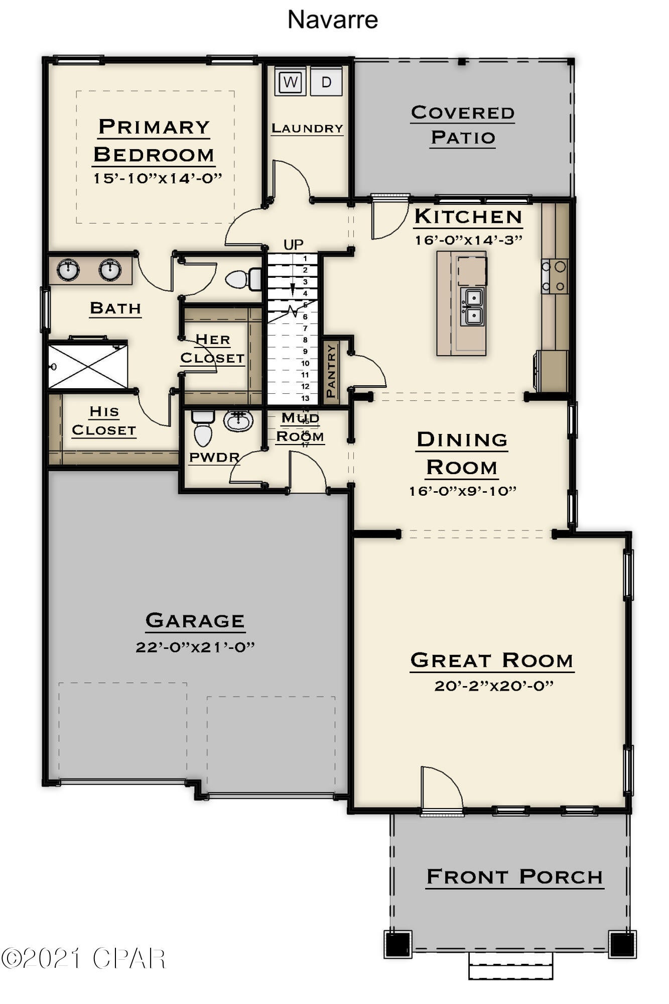 1317 Buttonsage Ave #LOT 653 NAVARRE PLAN, Panama City, FL 32405 photo