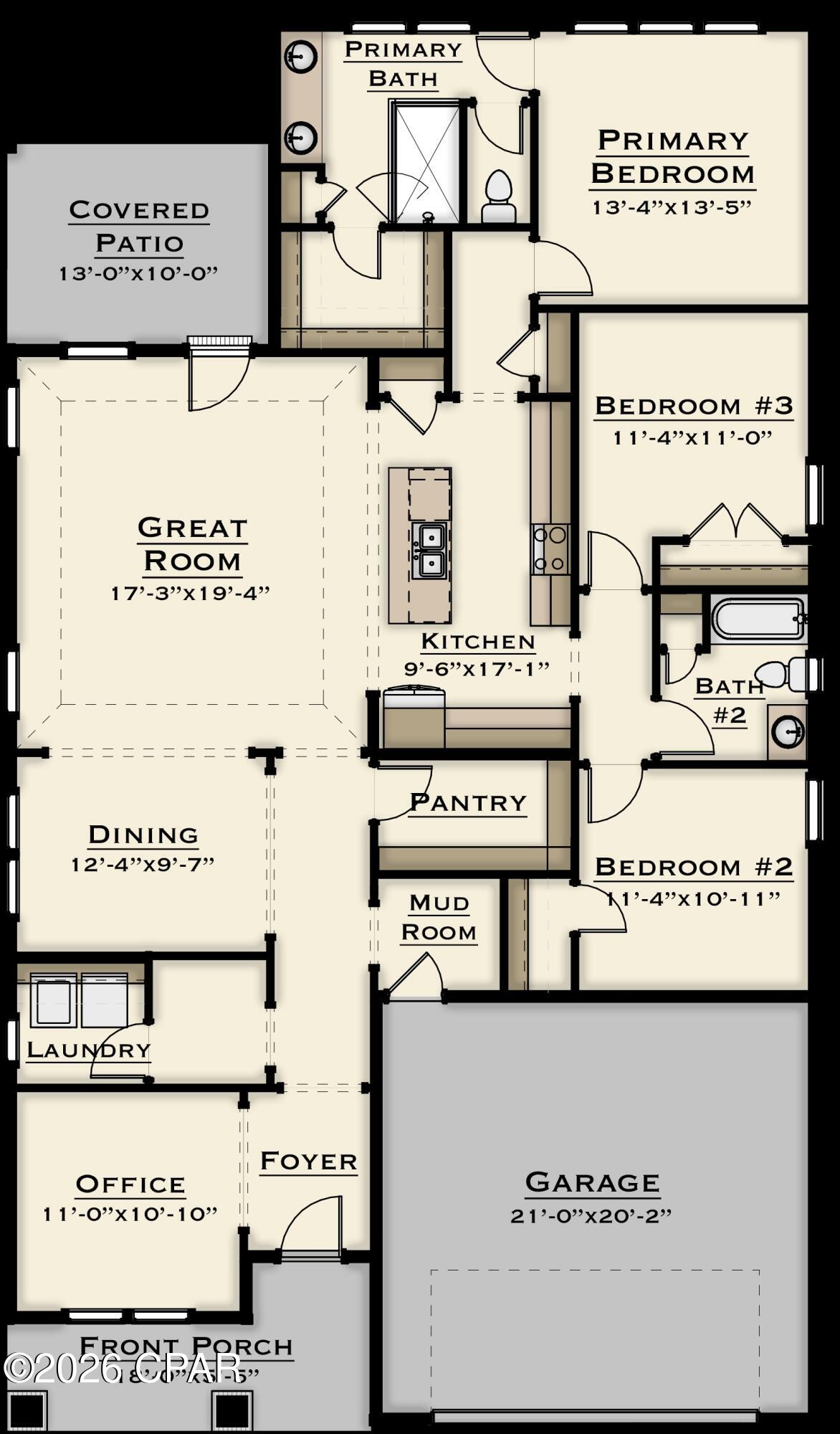 741 Crystal Bayou Blvd #LOT 1 TUCKER PLAN, Panama City Beach, FL 32407 photo