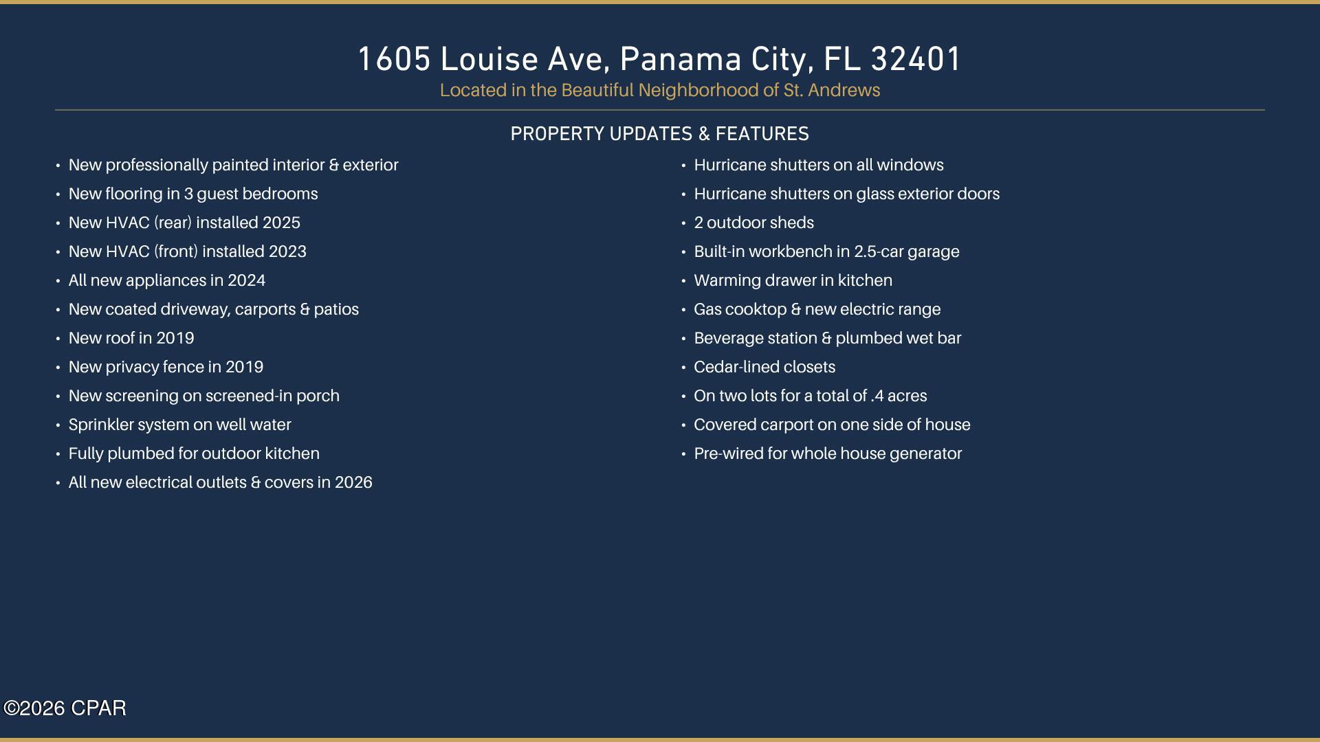 1605 Louise Ave, Panama City, FL 32401 photo