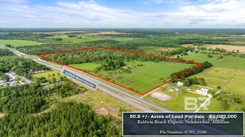Unimproved Land in Summerdale AL 0 Baldwin Beach Express.jpg
