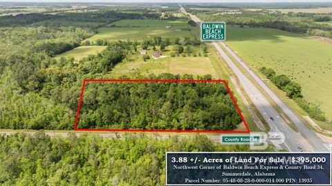 Unimproved Land in Summerdale AL 0 Baldwin Beach Express.jpg