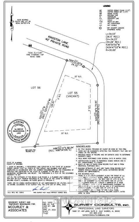 Unimproved Land in Gulf Shores AL Lot 55 Kingston Lane.jpg