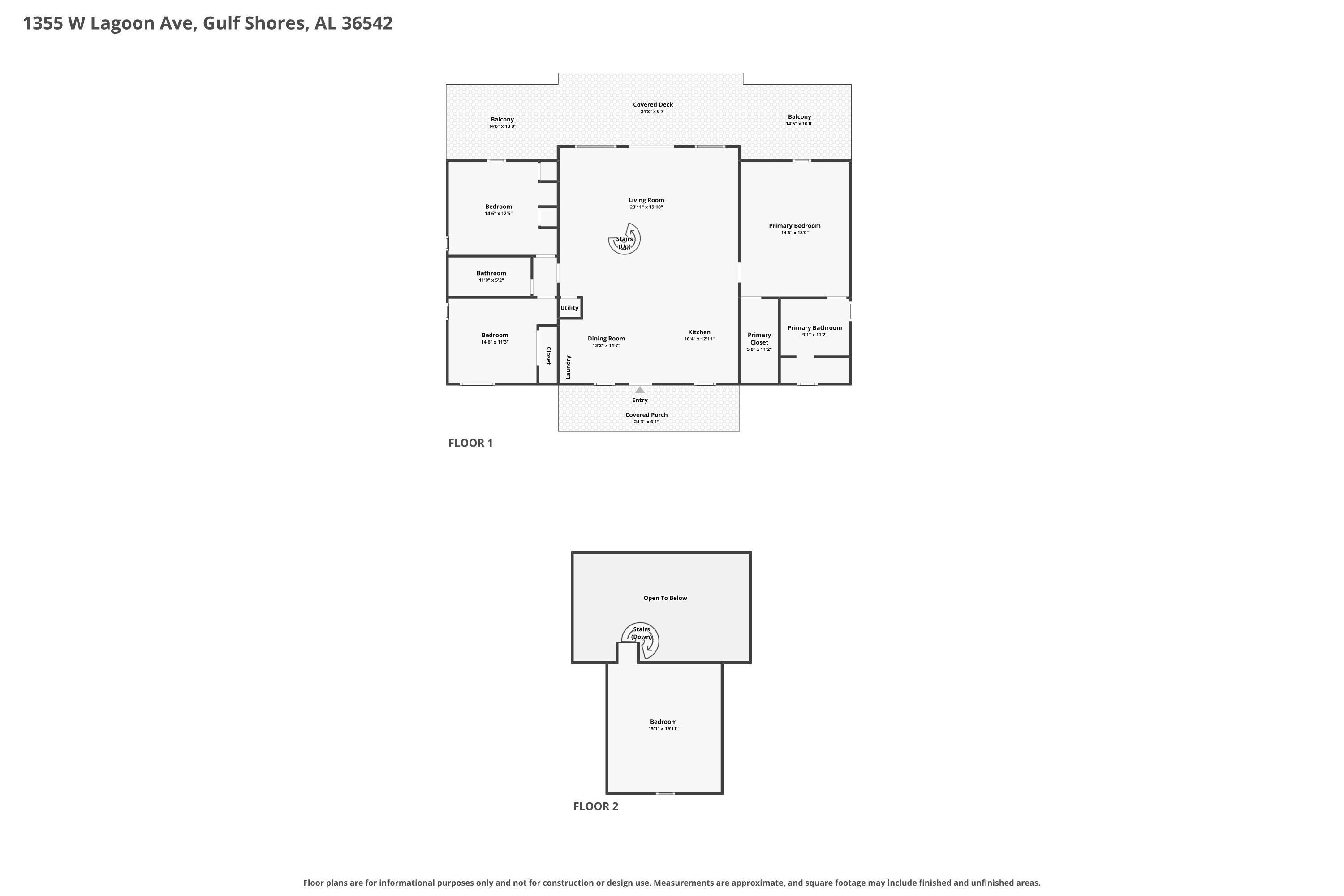 1355 Lagoon Ave, Gulf Shores, AL 36542