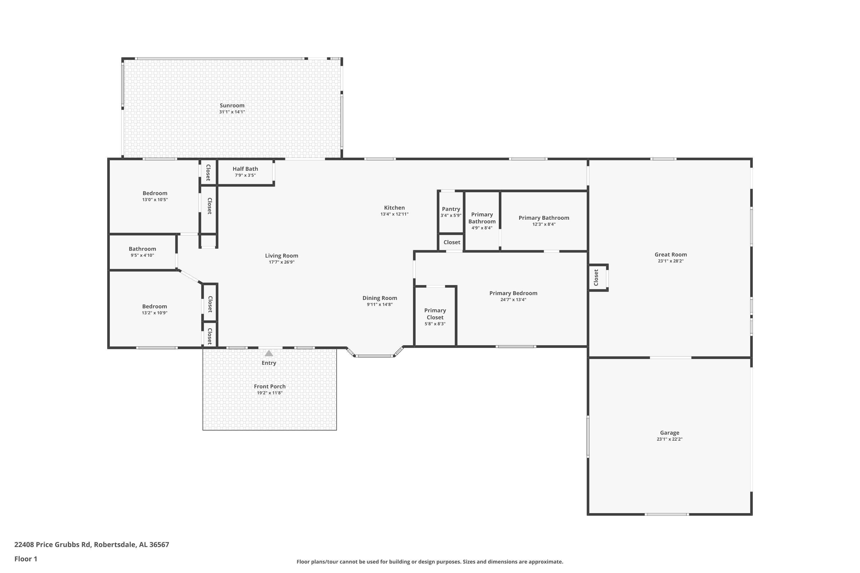 22408 Price Grubbs Rd, Robertsdale, AL 36567