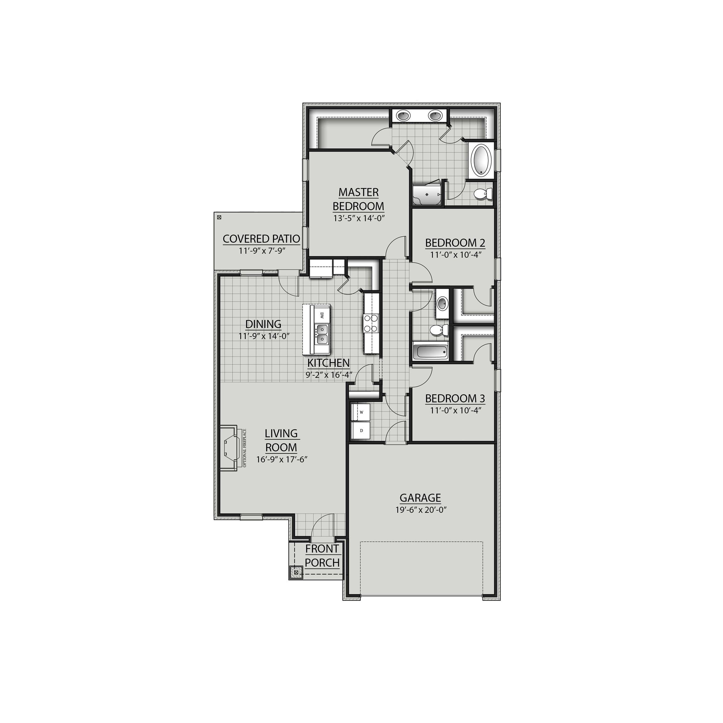 13614 Canebrake Cir, Foley, AL 36535