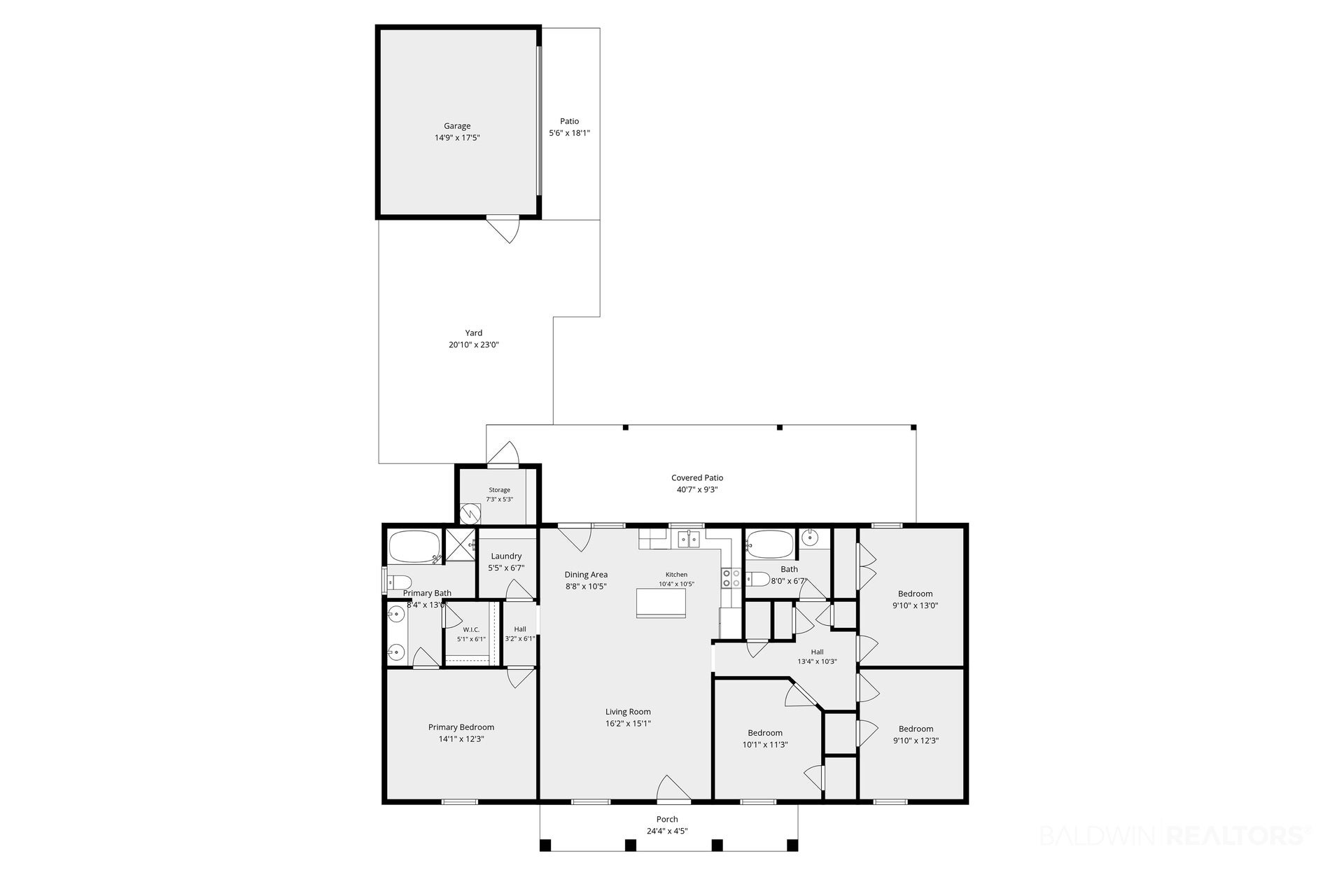 21664 Bartlett Ln, Robertsdale, AL 36567