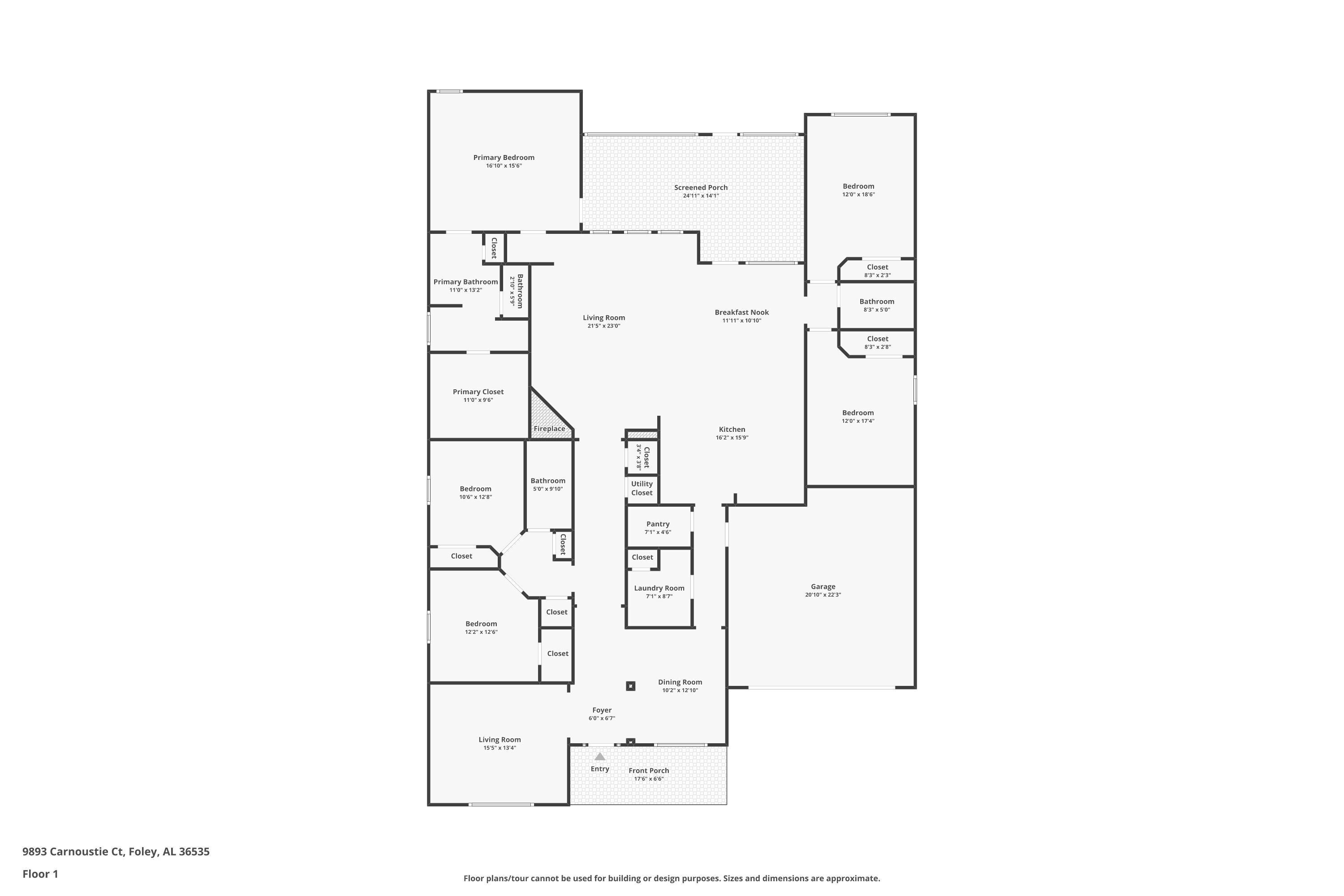 9893 Carnoustie Ct, Foley, AL 36535