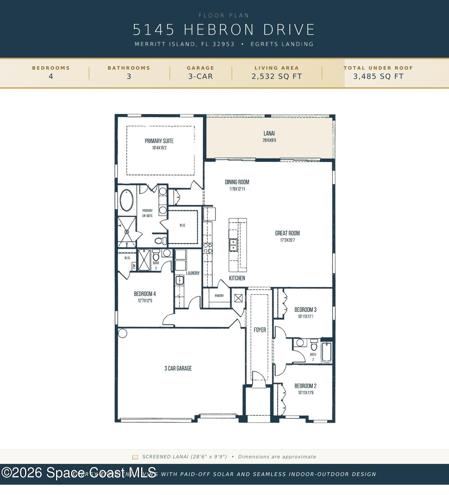 5145 Hebron Dr, Merritt Island, FL 32953 photo