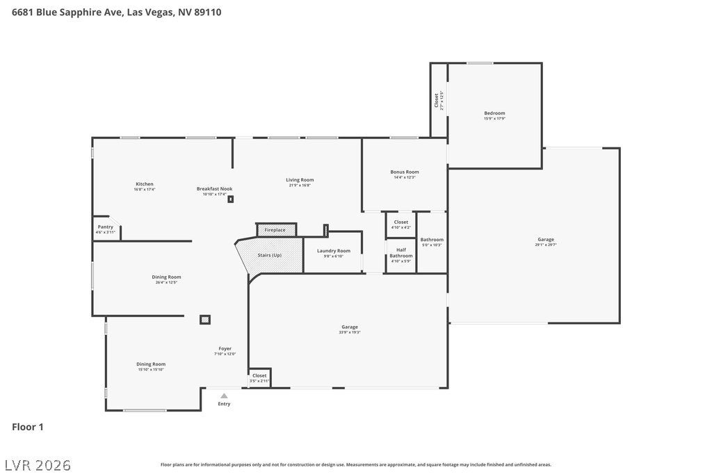 6681 Blue Sapphire Ave, Las Vegas, NV 89110 photo