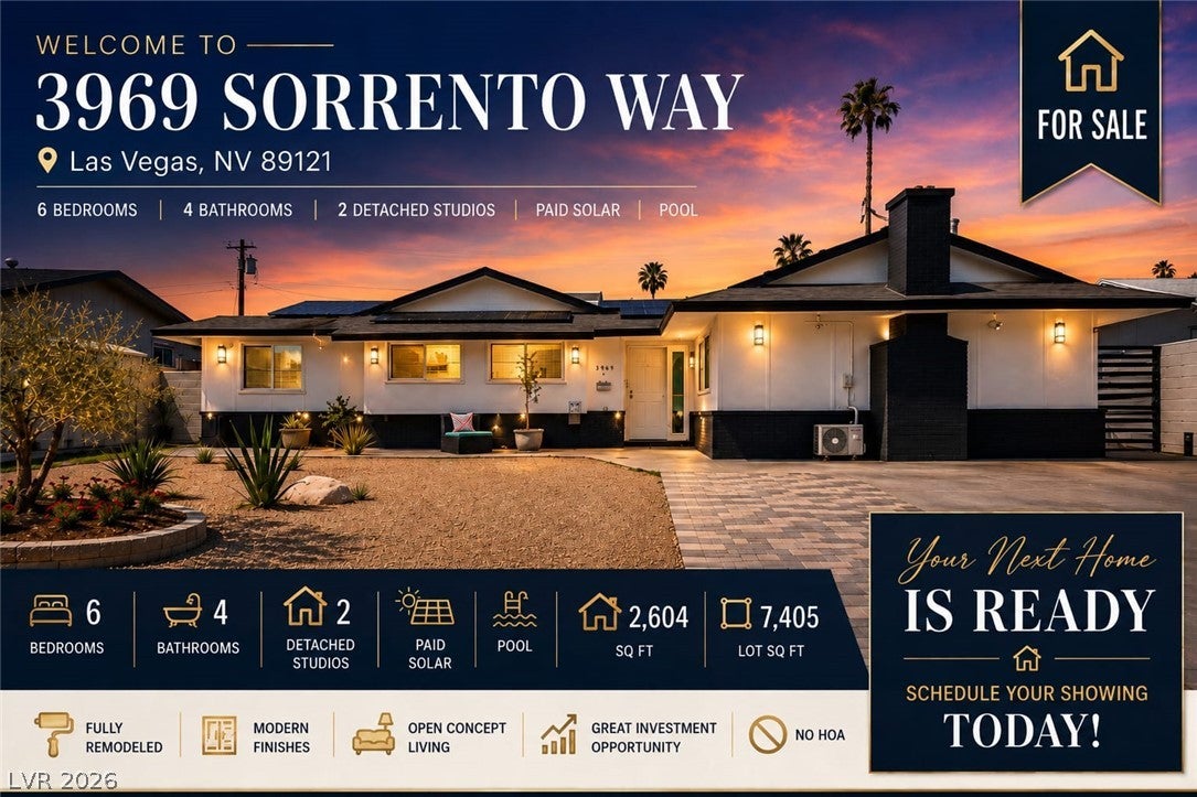 3969 Sorrento Way, Las Vegas, NV 89121