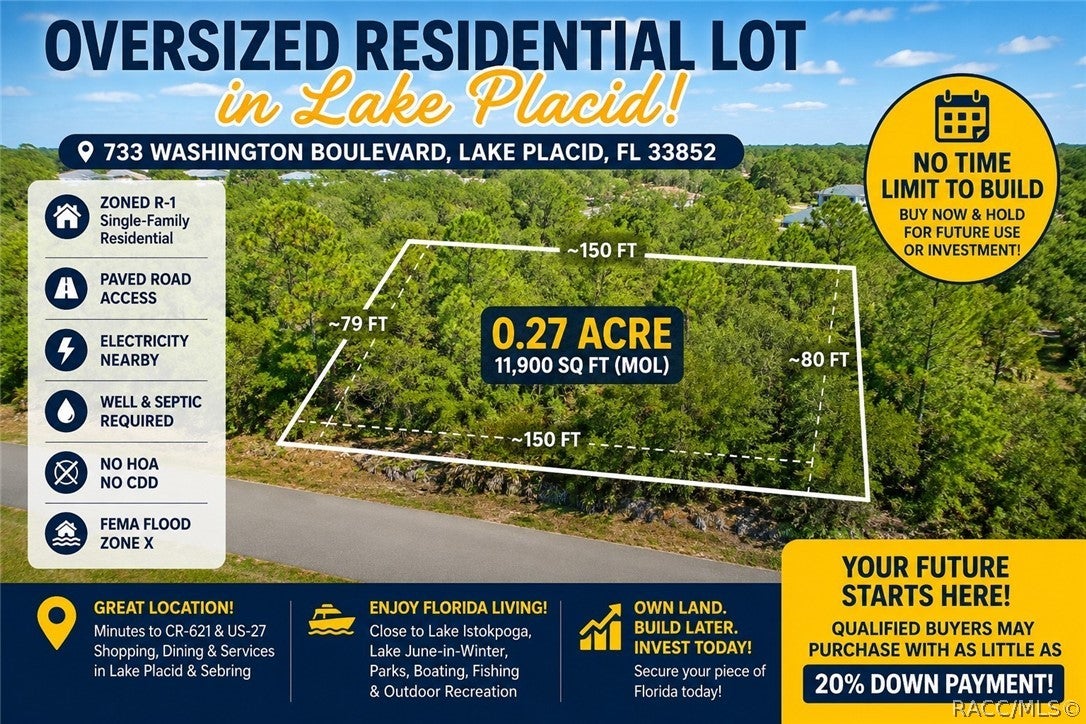 733 Washington Blvd, Lake Placid, FL 33852