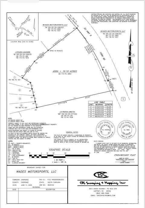 Unimproved Land in Blacksburg SC 000 Black Highway.jpg
