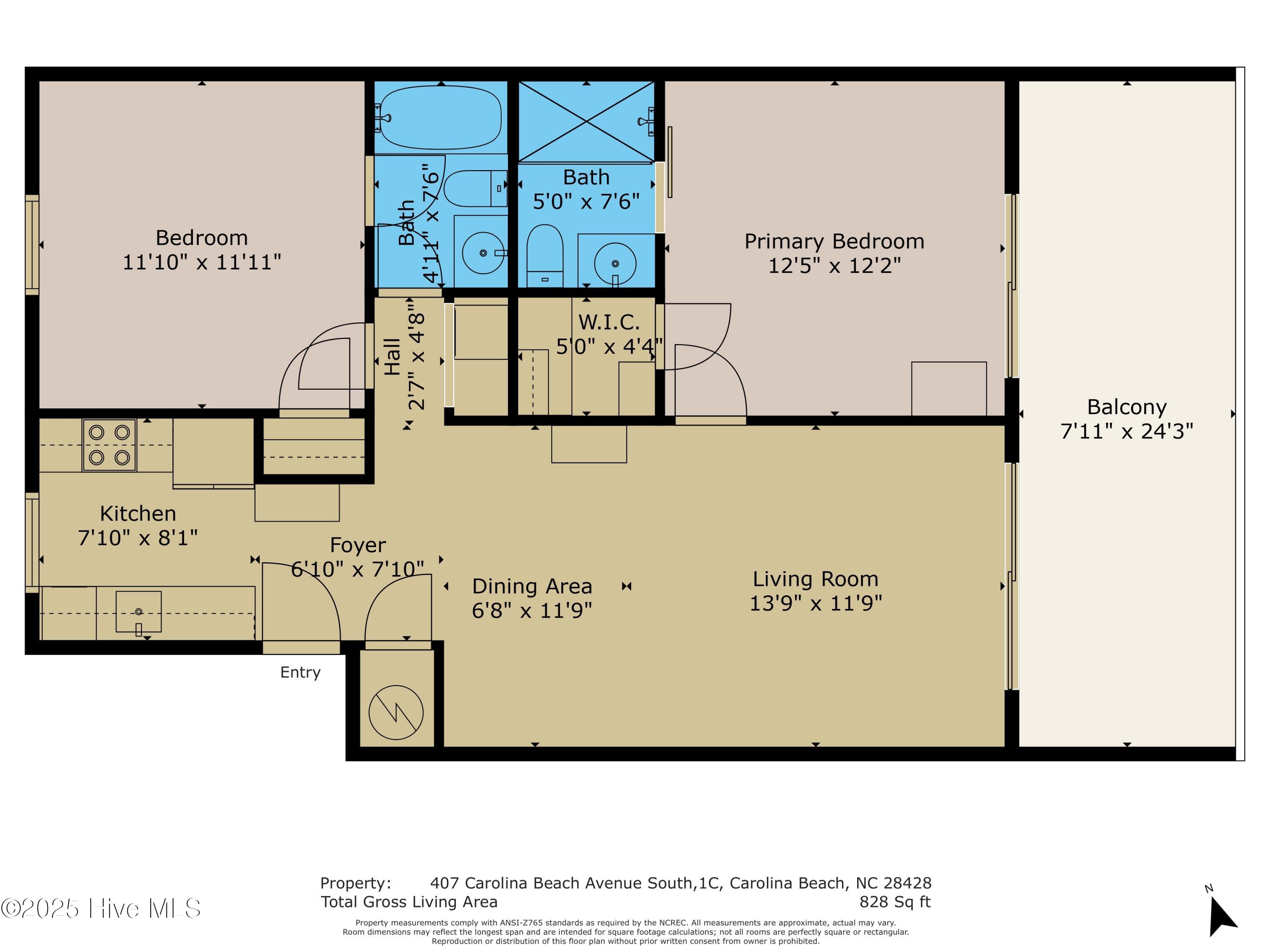 Condominium in Carolina Beach NC 407 Carolina Beach Avenue #1c 53.jpg