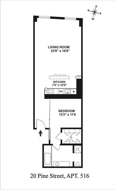 Condominium in New York NY 20 Pine Street #516 20.jpg