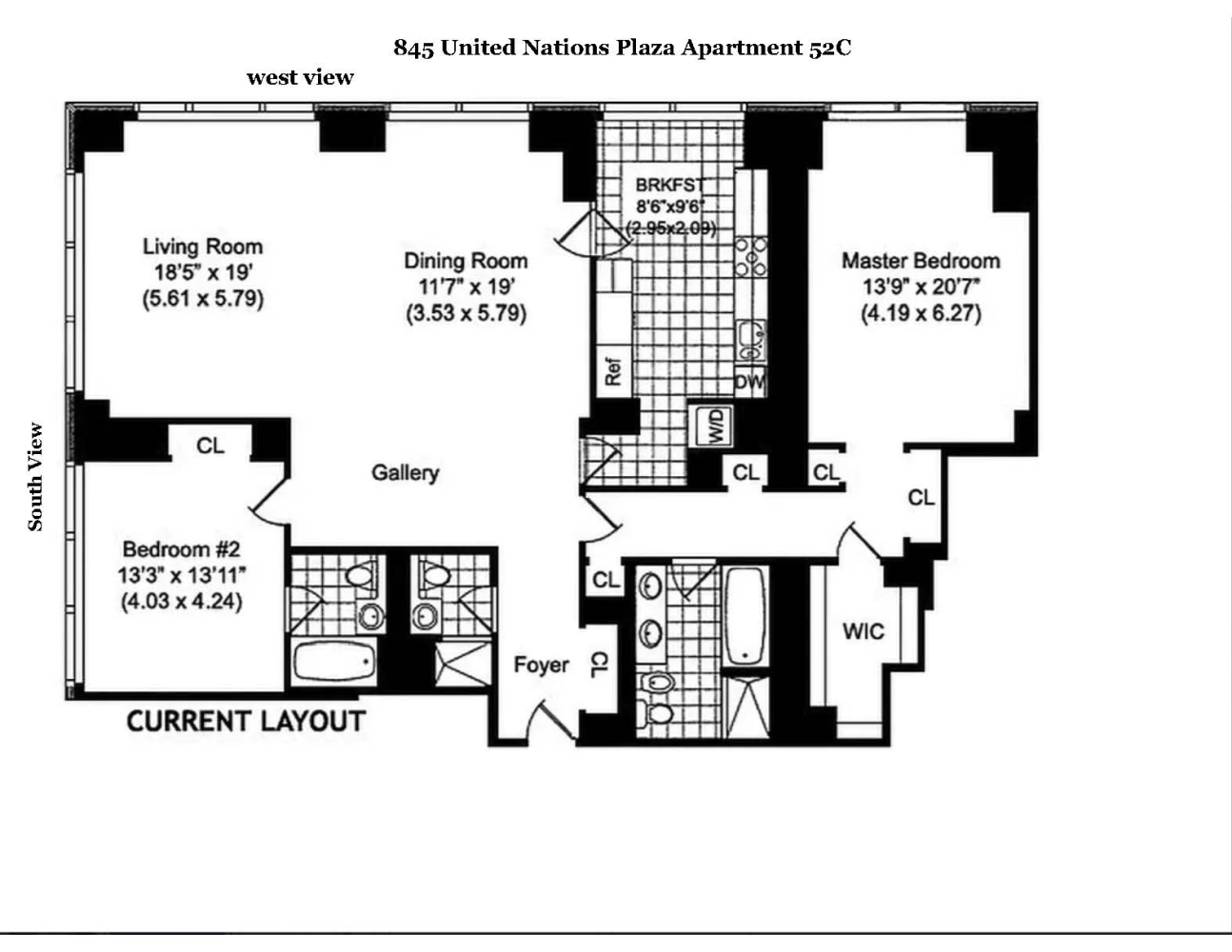 Condominium in New York NY 845 United Nations Plaza #52C 10.jpg