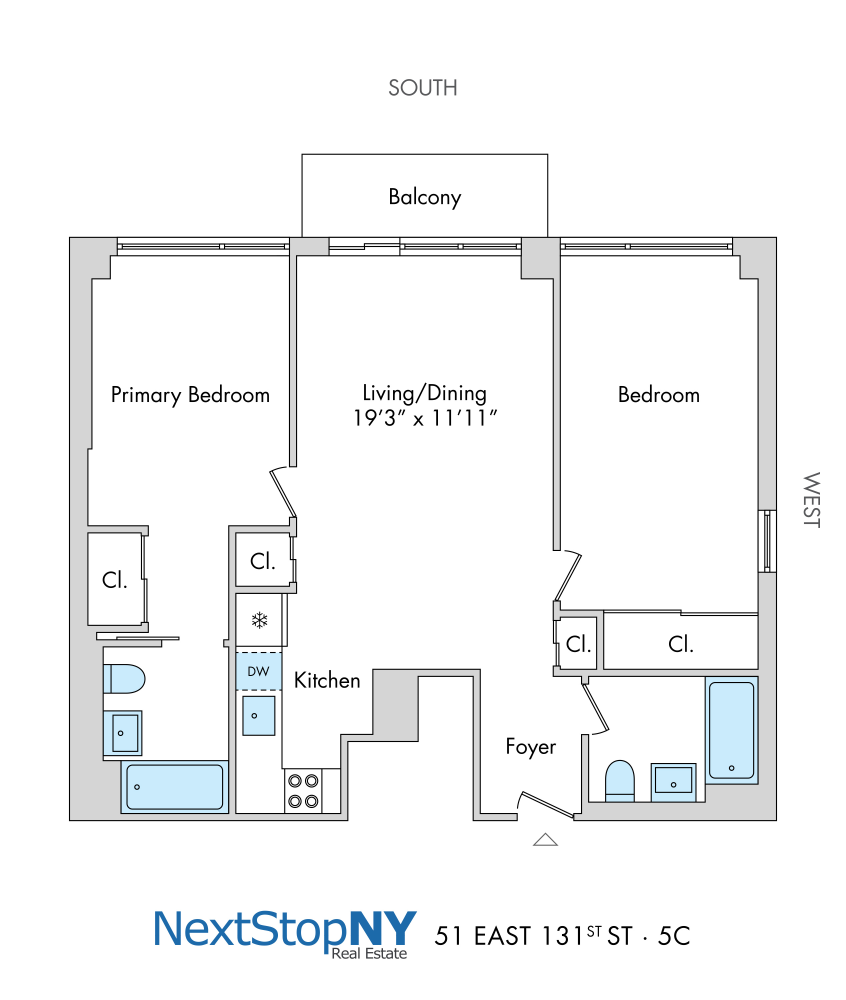 Condominium in New York NY 48 East 132nd Street #5C 10.jpg