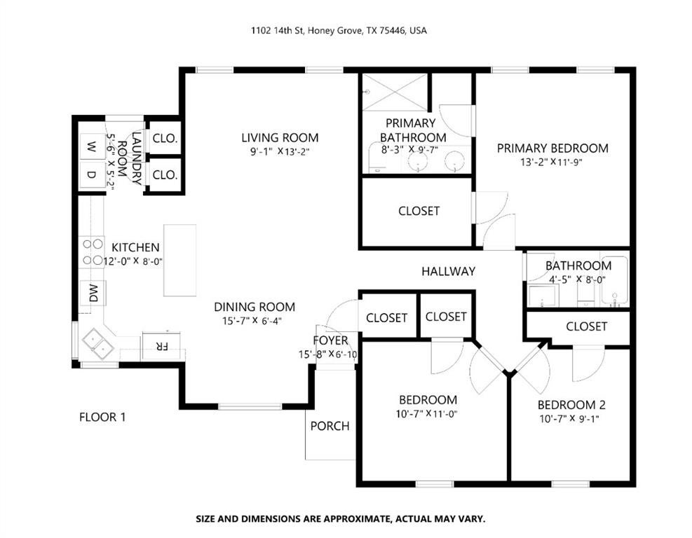 1102 14 St, Honey Grove, TX 75446 photo