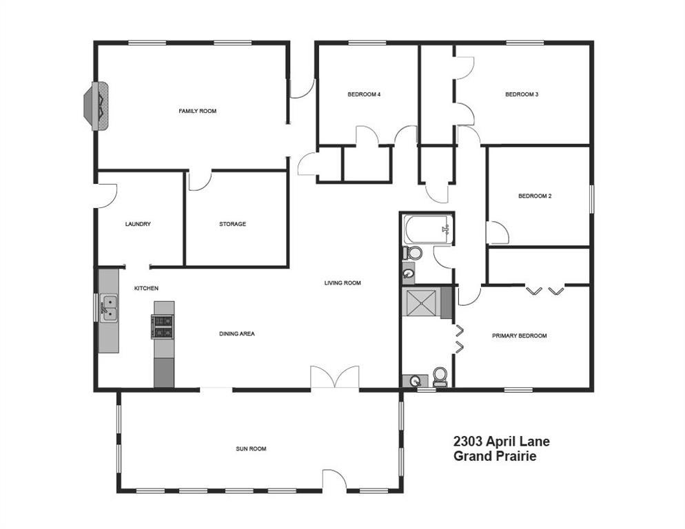 2303 April Ln, Grand Prairie, TX 75050 photo