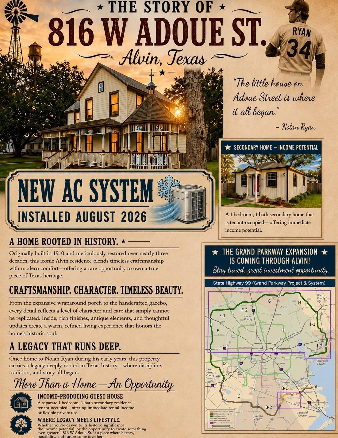 816 W Adoue St, Alvin, TX 77511 photo