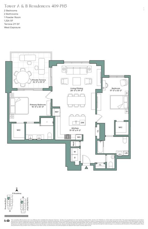 Condominium in Long Beach NY 140 Boardwalk #PH 5 B 34.jpg